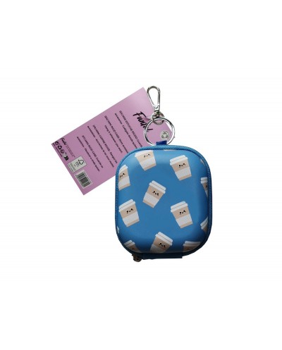 Mini estuche funful tecnologico cafe