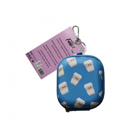 Mini estuche funful tecnologico cafe