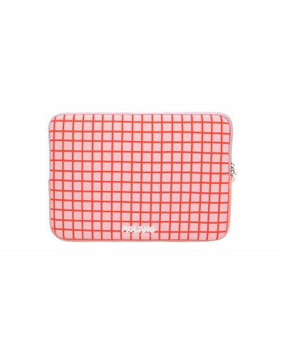 Funda para portatil 12 molang pink