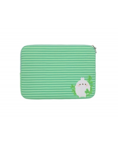 Funda para portatil 12 molang mint