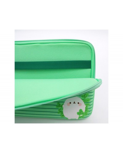 Funda para portatil 12 molang mint