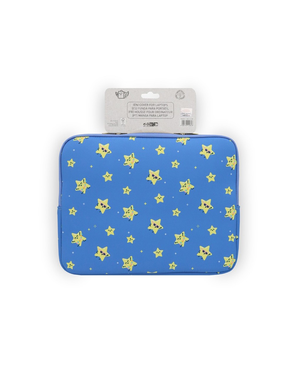 Funda para portatil 12 mr wonderful estrellas