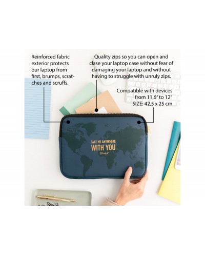 Funda para portatil 12 mr wonderful with you