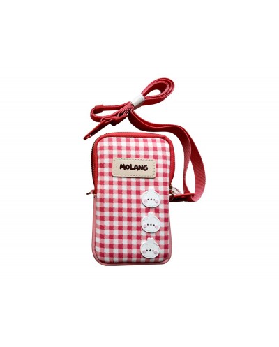 Bolso para movil molang universal pastel