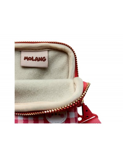 Bolso para movil molang universal pastel
