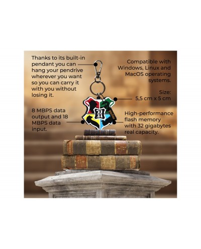 Memoria usb harry potter 32gb hogwarts Memoria usb harry potter 32gb hogwarts