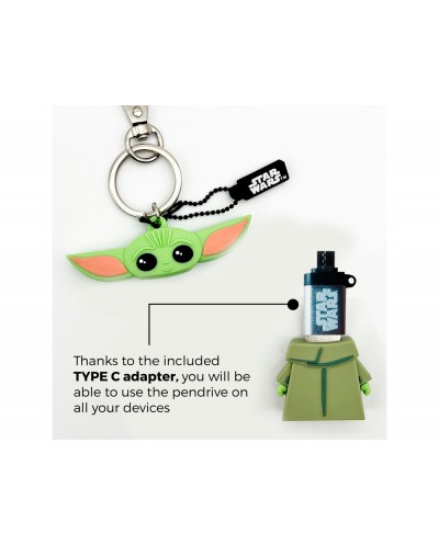 Memoria usb mandalorian 32gb grogu