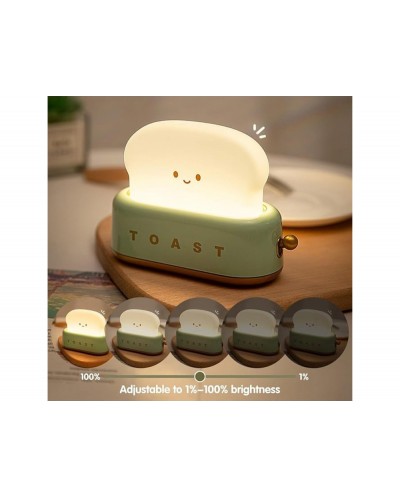 Lampara funny toast silicona Lampara funny toast silicona