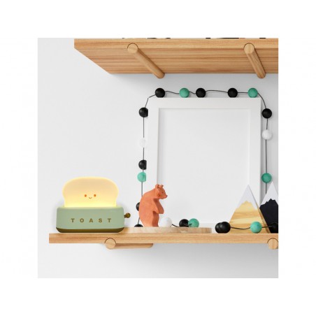 Lampara funny toast silicona