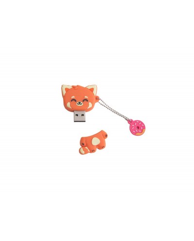 Memoria usb mr wonderful 32gb panda rojo