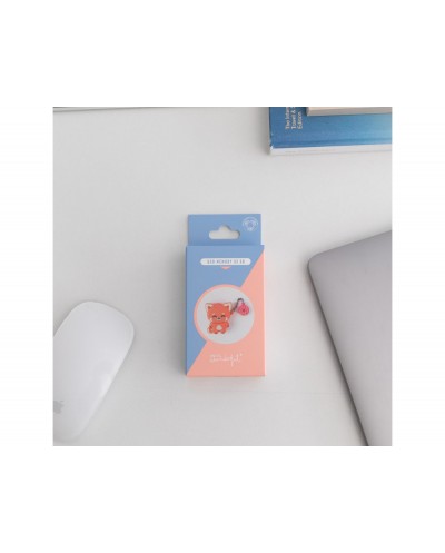 Memoria usb mr wonderful 32gb panda rojo