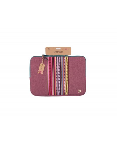 Funda para portatil 14 vamvam cereza