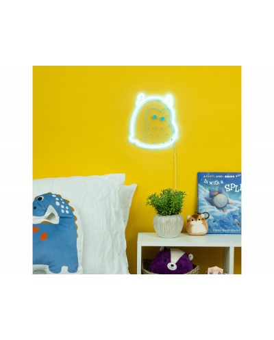Lampara neon squishmallow winston