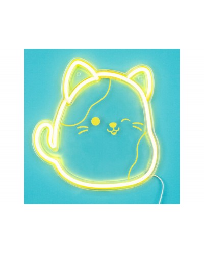 Lampara neon squishmallow cam
