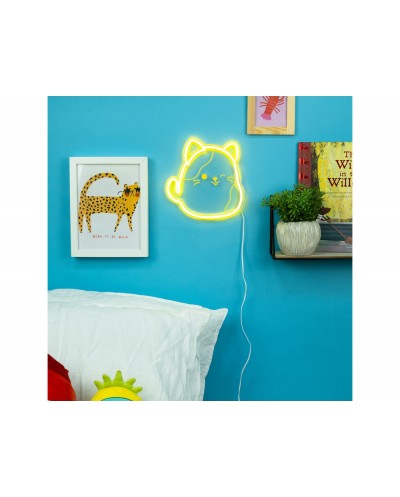 Lampara neon squishmallow cam
