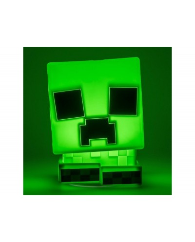 Lampara minecraft creeper silicona