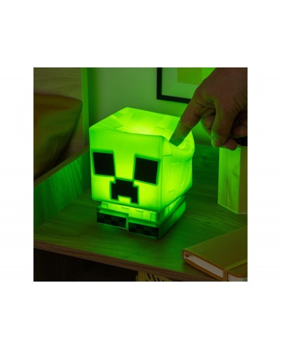 Lampara minecraft creeper silicona
