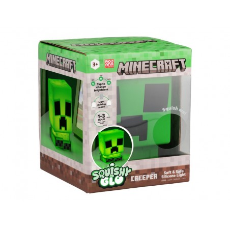 Lampara minecraft creeper silicona