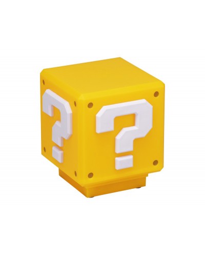Lampara super mario bloque de interrogacien