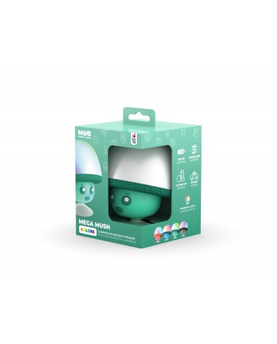Altavoz mob bluetooth mega mush green