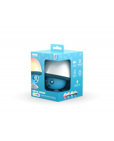 Altavoz mob bluetooth mega mush blue