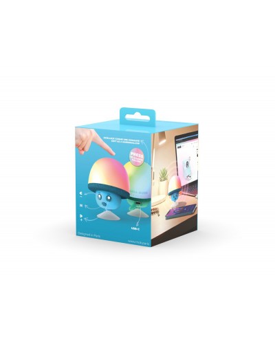 Altavoz mob bluetooth mega mush blue