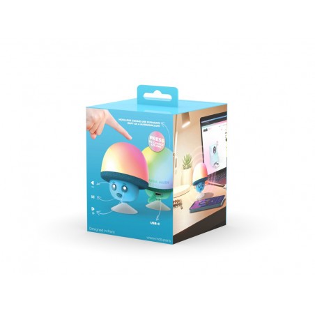 Altavoz mob bluetooth mega mush blue