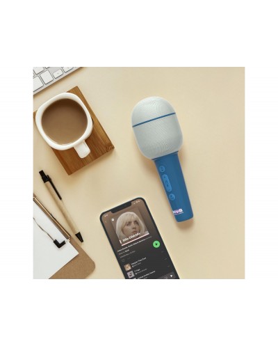 Micro karaoke mob altavoz dark blue