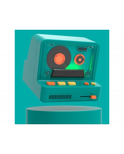Altavoz mob bluetooth retro blue