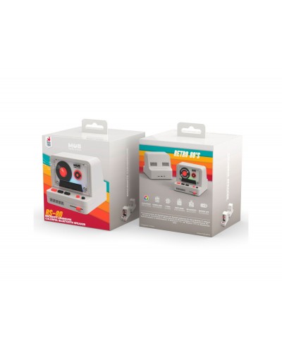 Altavoz mob bluetooth retro grey