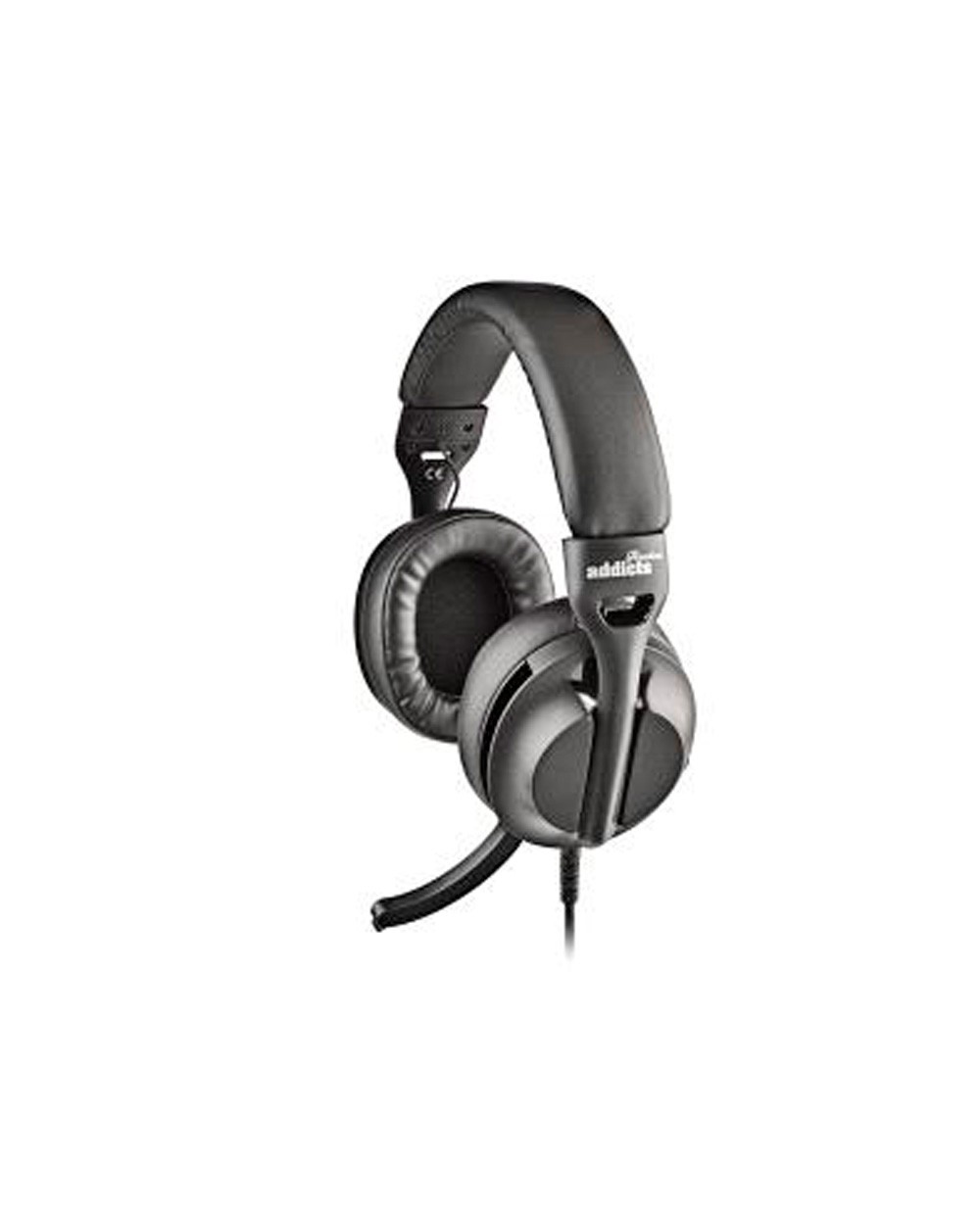 Auriculares ngs vox805 con cable estereo usb c con control de volumen y adaptador usb color negro