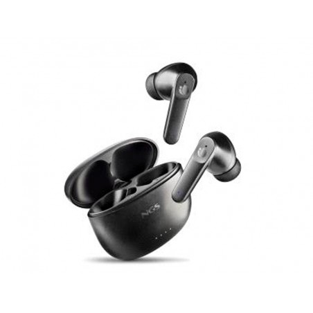 Auriculares ngs artica hush con ancenc bluetooth 16 horas de autonomia con microfono y touch control