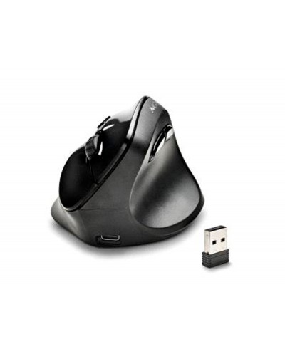 Raton ngs evo moksha inalambrico optico 800 1200 1800 2400 dpi ergonomico vertical color