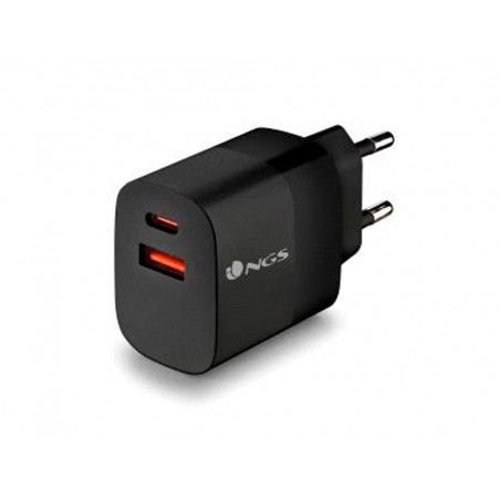 Cargador gan ngs de pared ultrarapido para portatil de 45w con salida tipo usb c y cable usb c a usb c longitud