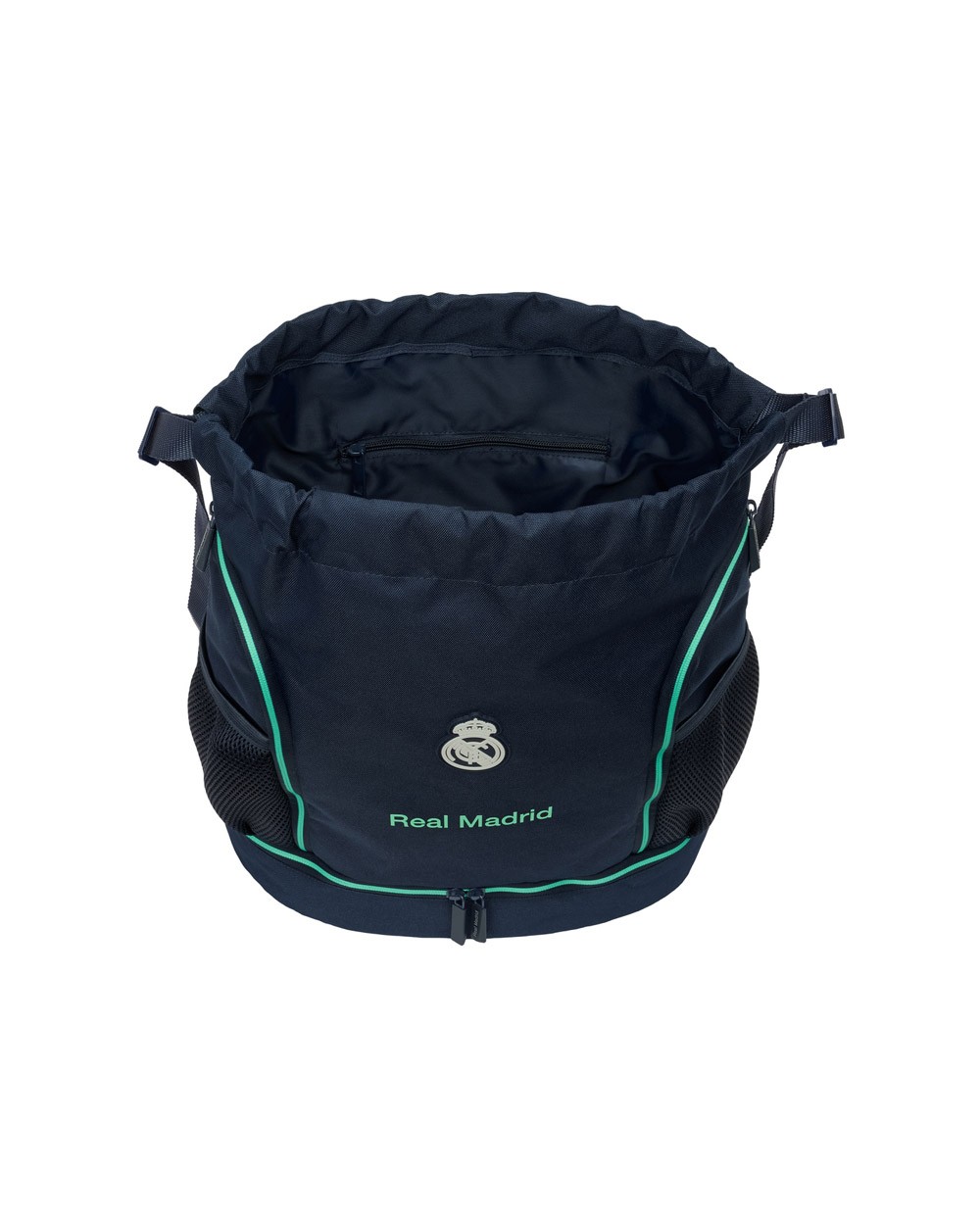 Saco mochila safta real madrid 2ª equipacion 25 26 400x350x10 mm