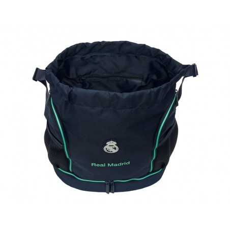 Saco mochila safta real madrid 2ª equipacion 25 26 400x350x10 mm