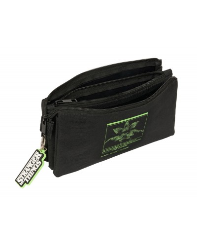 Bolso escolar portatodo triple stranger things 120x220x30 mm