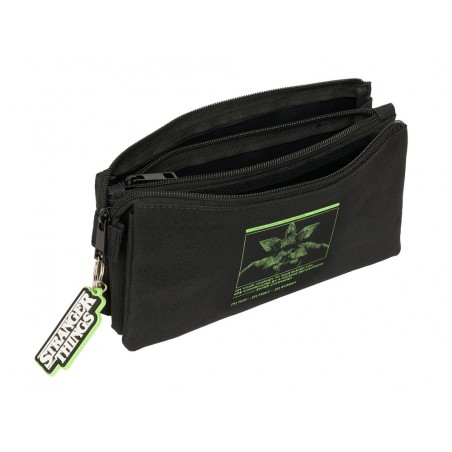 Bolso escolar portatodo triple stranger things 120x220x30 mm