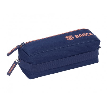 Bolso escolar portatodo safta triple pequeno con goma elastica 22cm fc barcelona 2ª equipacion 25 26 85x220x60