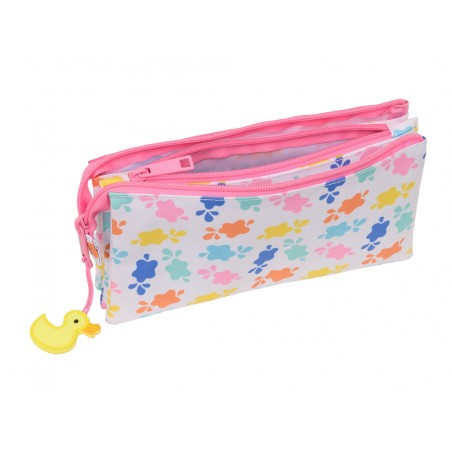 Bolso escolar portatodo safta triple peppa pig baby 120x220x30 mm