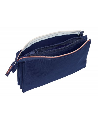 Bolso escolar portatodo safta triple fc barcelona 2ª equipacion 25 26 120x220x30 mm