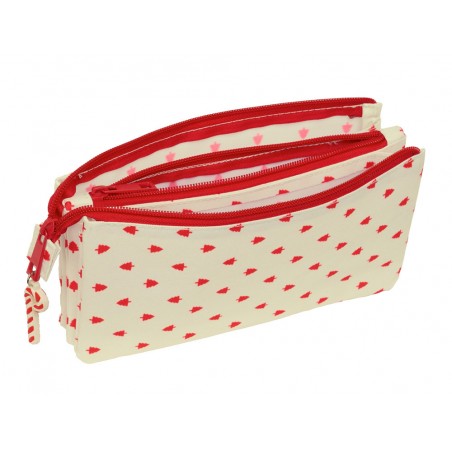 Bolso escolar portatodo safta triple complementos safta 120x220x30 mm