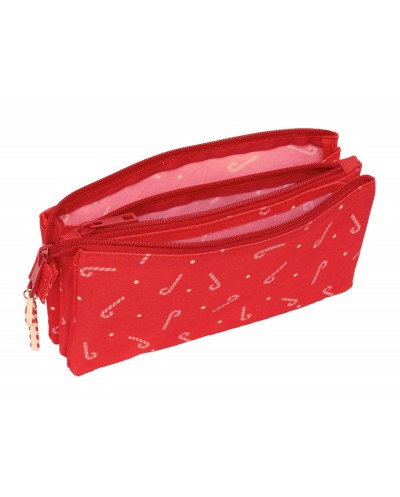 Bolso escolar portatodo safta triple complementos safta 120x220x30 mm