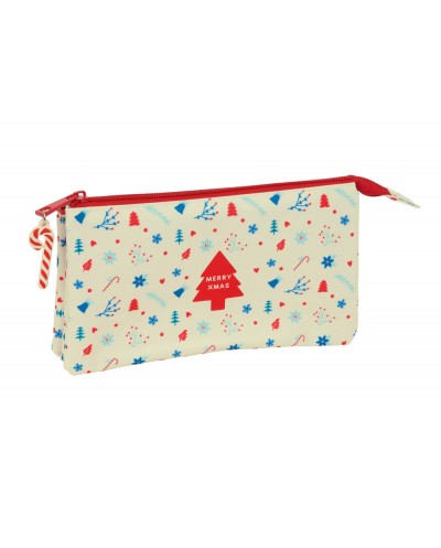 Bolso escolar portatodo safta triple complementos safta 120x220x30 mm