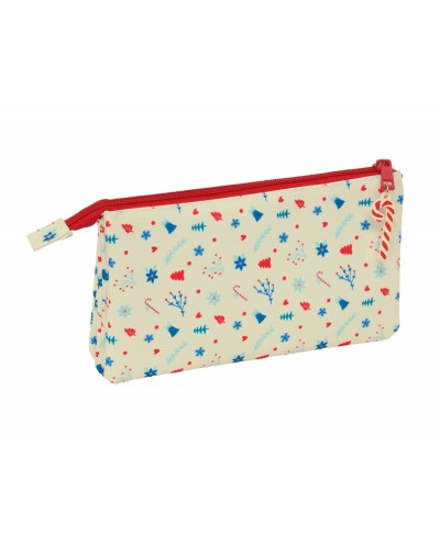 Bolso escolar portatodo safta triple complementos safta 120x220x30 mm