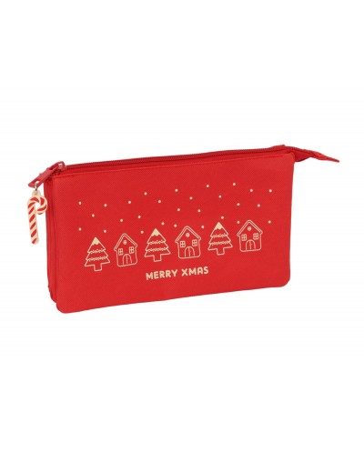 Bolso escolar portatodo safta triple complementos safta 120x220x30 mm