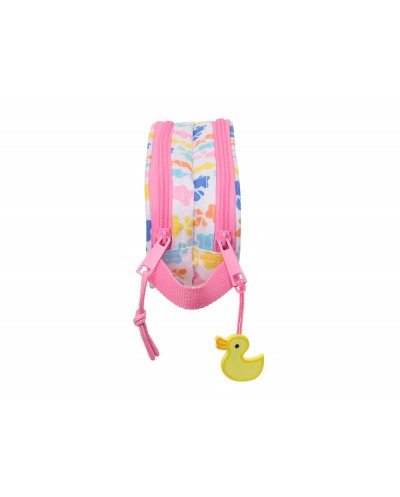 Bolso escolar portatodo safta doble peppa pig baby 80x210x60 mm