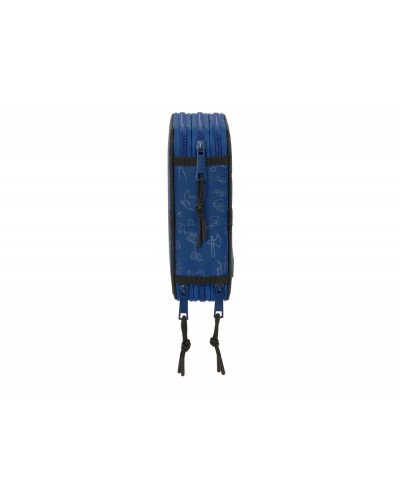 Plumier escolar safta triple 37 piezas como entrenar a tu dragon 195x125x55 mm