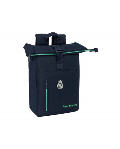 Mochila safta solapa para portatil 156 real madrid 2ª equipacion 25 26 420x280x130 mm