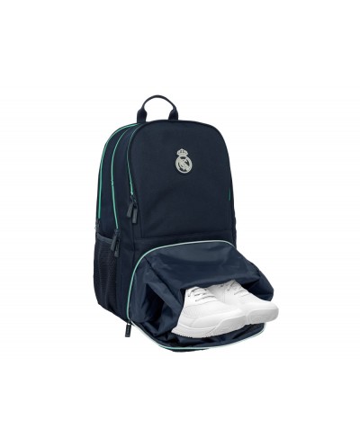 Mochila safta padel real madrid 2ª equipacion 25 26 420x300x170 mm